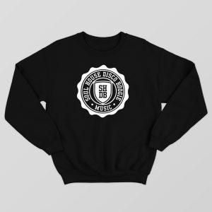 SHDB college black sweater