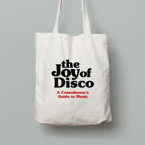 The Joy of Disco Tote Bag Shopper white